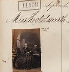 Miss Holdsworth NPG Ax61194