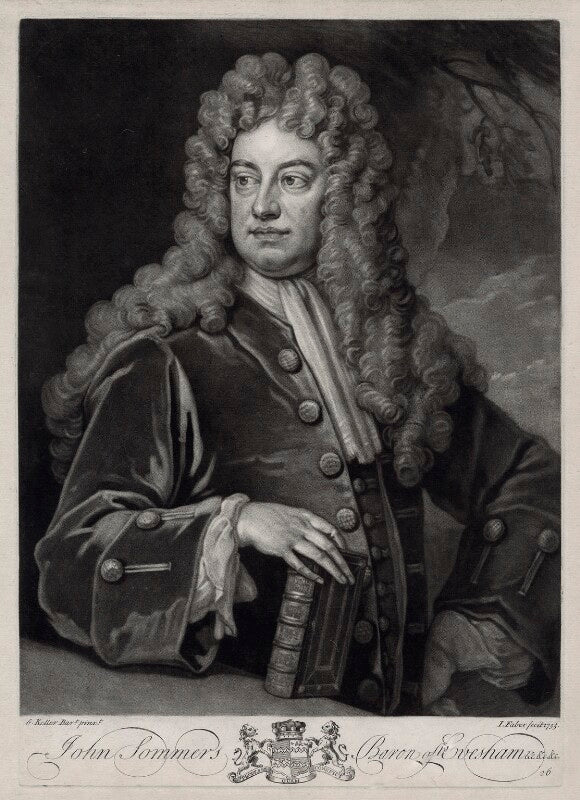 John somers, baron somers npg d33118
