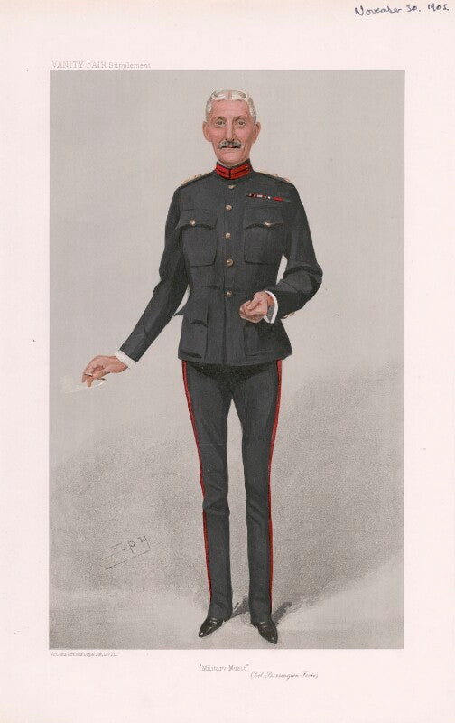 F. onslow barrington foote ('men of the day. no. 992. "military music"') npg d45303