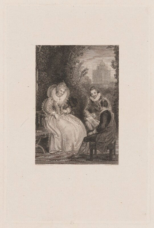 William shakespeare's interview with queen elizabeth i npg d41664