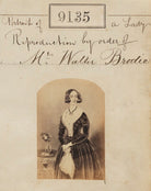 Unknown woman ('Reproduction by order of Mr Walter Brodie') NPG Ax58957