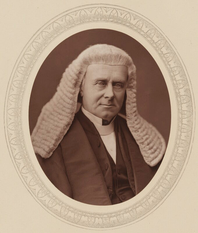 Henry bouverie william brand, 1st viscount hampden npg ax17493