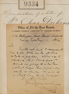 'Reproduction of a letter of Mr Chas Dickens' NPG Ax59143