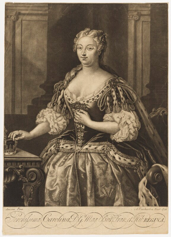 Caroline wilhelmina of brandenburg ansbach npg d7912