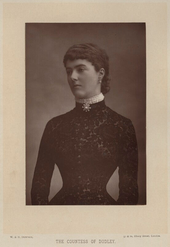 Georgina elizabeth ward (née moncreiffe), countess of dudley npg x10698