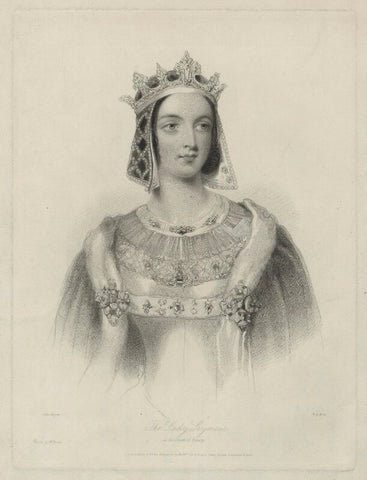 Jane Georgiana Seymour (née Sheridan), Duchess of Somerset when Lady Seymour NPG D32499