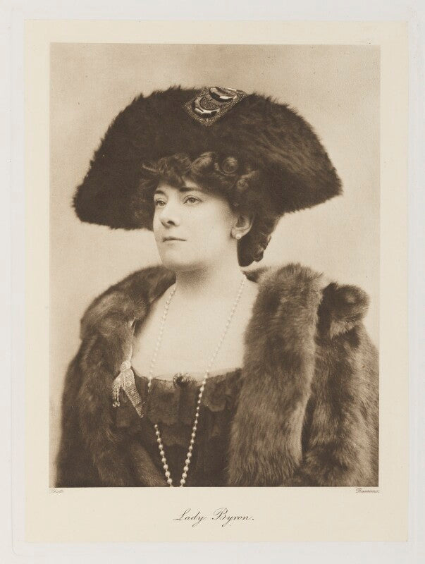 Dame fanny lucy houston (née radmall) when lady byron npg ax161334