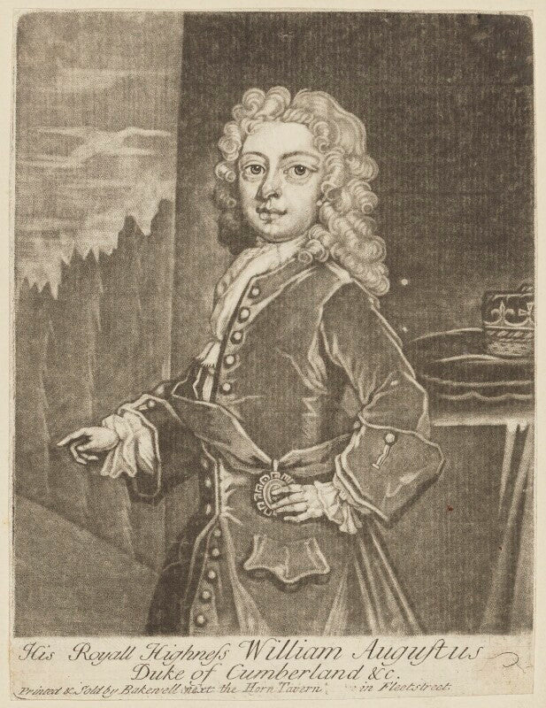 William augustus, duke of cumberland npg d7938