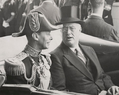 King George VI; Franklin D. Roosevelt NPG x198376