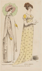 Walking dress and Full dress, August 1807 NPG D47505