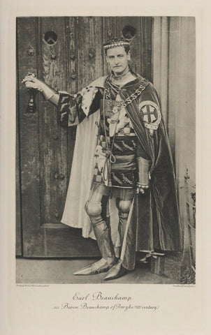 William Lygon, 7th Earl Beauchamp as Baron Beauchamp of Powyke (XIV Century) NPG Ax41163