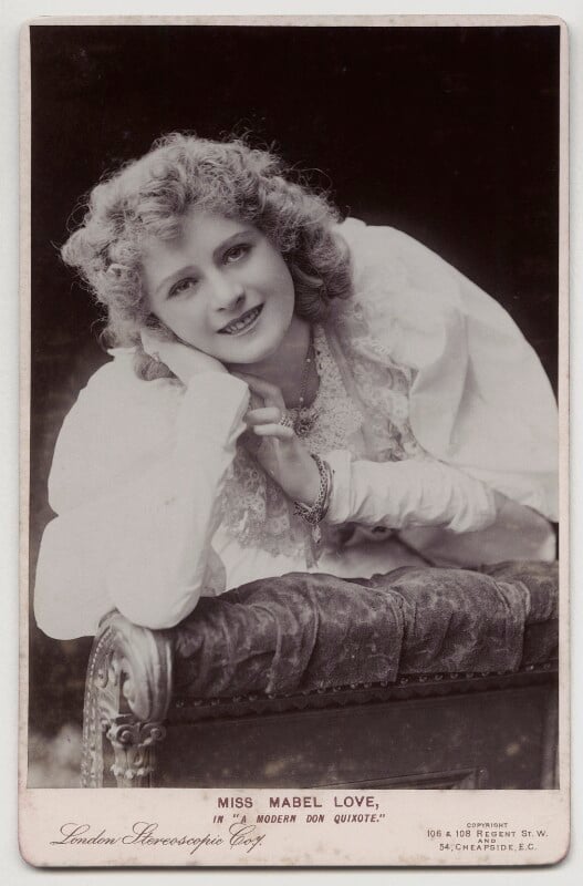 Mabel love in 'a modern don quixote' npg x12571