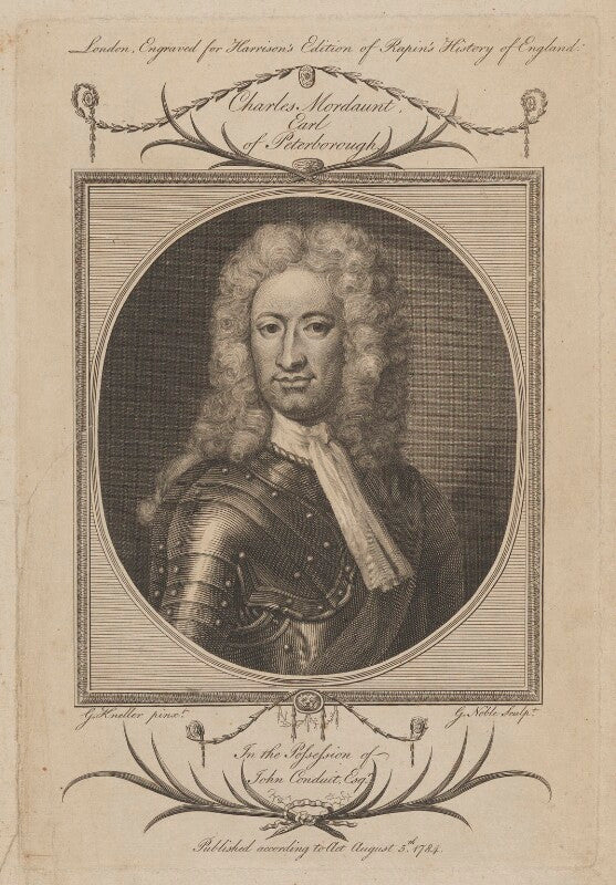 Charles mordaunt, 3rd earl of peterborough npg d40171