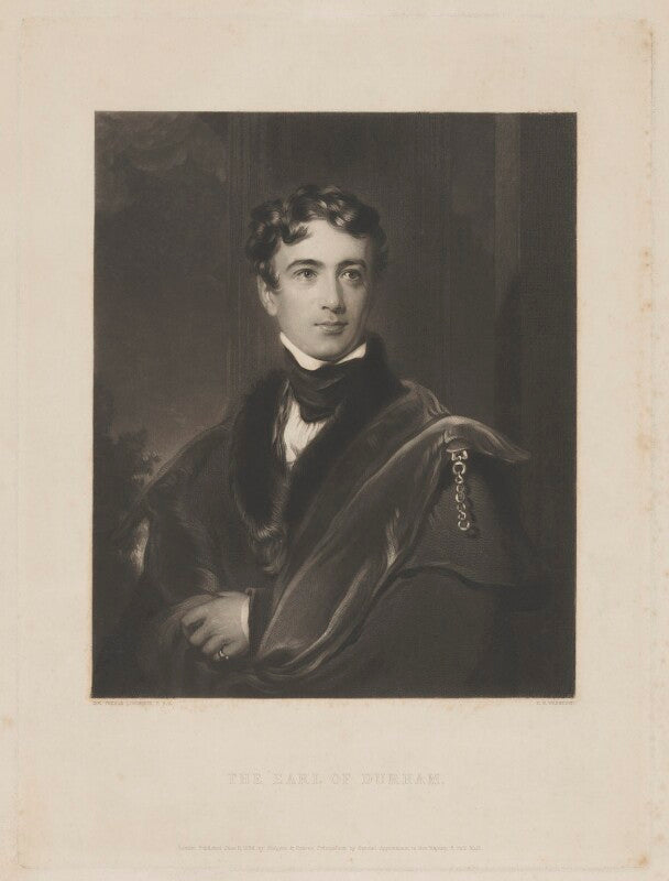 John george lambton, 1st earl of durham npg d36048