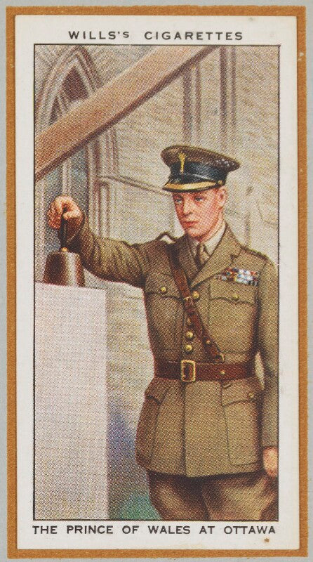 Prince edward, duke of windsor (king edward viii) ('the prince of wales at ottawa') npg d47223