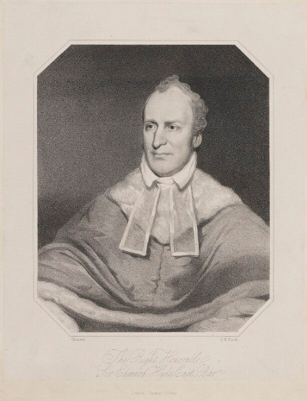 Sir edward hyde east, 1st bt npg d9322
