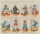Characters in the New Piece Now Performing at the Theatre Royal Cotten Garden 1820 NPG D46025a