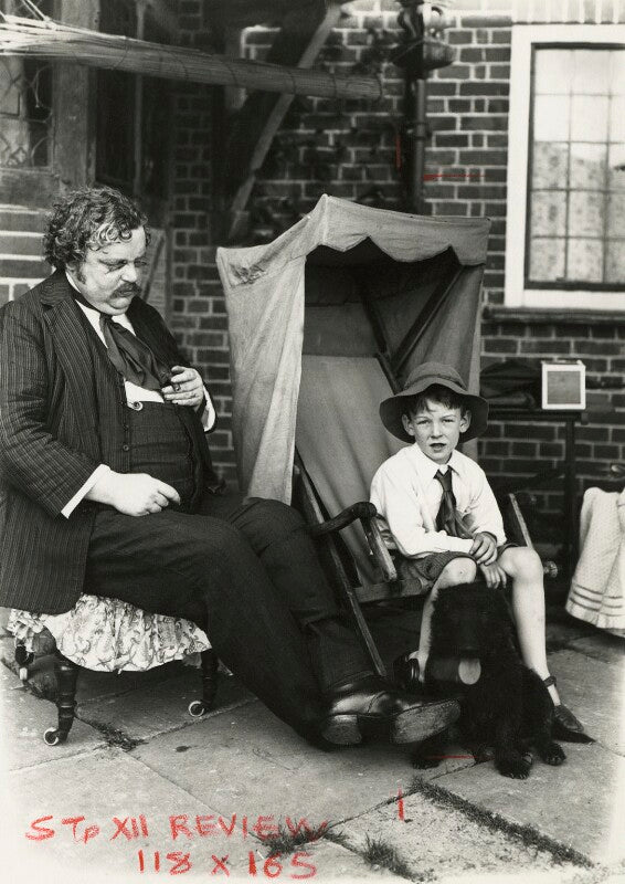 G.k. chesterton and peter hubert walter oldershaw npg x127166