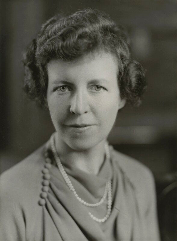 Frances joan (née dickinson), viscountess davidson npg x84119