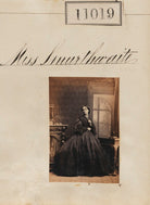 Miss Smurthwaite NPG Ax60723