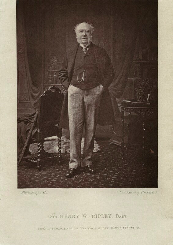 Sir henry william ripley, 1st bt npg x128750
