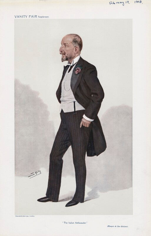 Antonino paternò castello di san giuliano ('men of the day. no. 1106. "the italian ambassador."') npg d45420