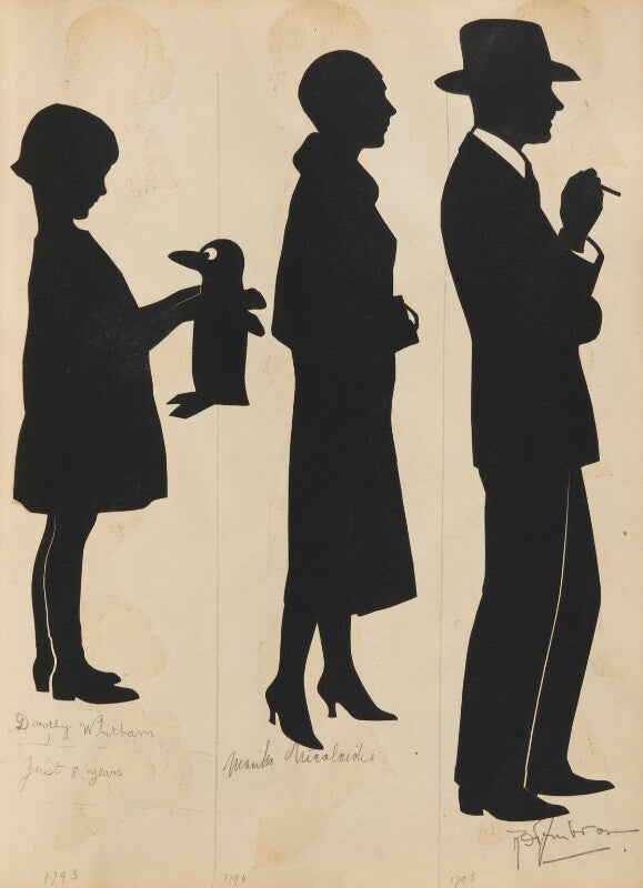 Tourists on the west pier, brighton npg d46773