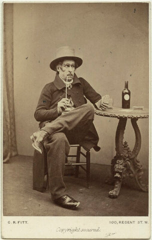 George Vincent as Melter Moss in 'The Ticket-of-Leave Man' NPG x21429