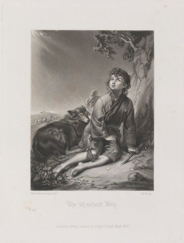 'The Shepherd Boy' NPG D14787