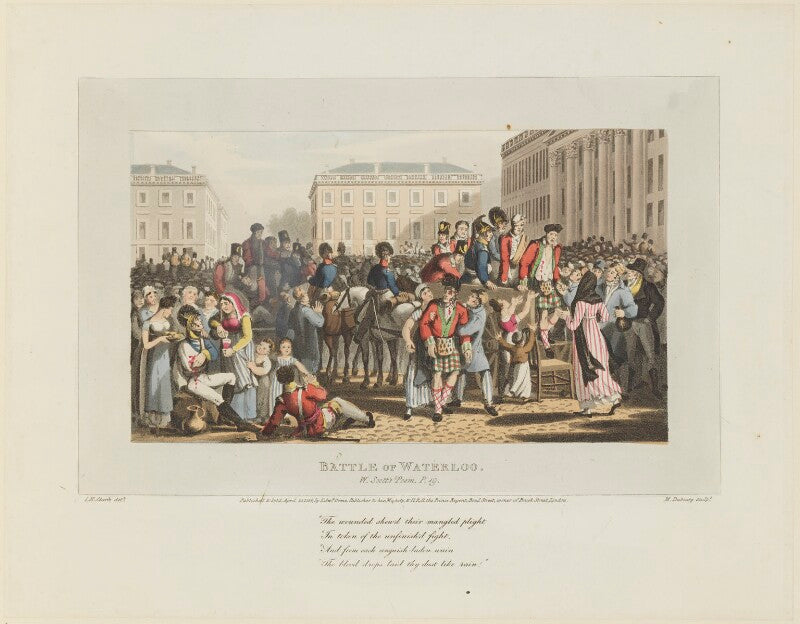 'battle of waterloo' npg d15959