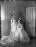 Emily Gladys Walpole (née Oakes), Countess of Orford; Lady Anne Sophia Berry (née Walpole) NPG x34270