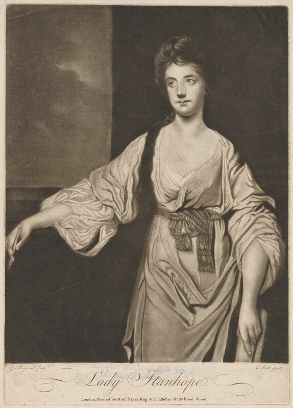 Anne hussey (née delaval), lady stanhope npg d41861