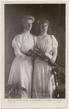 Princess Alexandra, Princess Arthur of Connaught; Princess Maud, Countess of Southesk NPG x196438