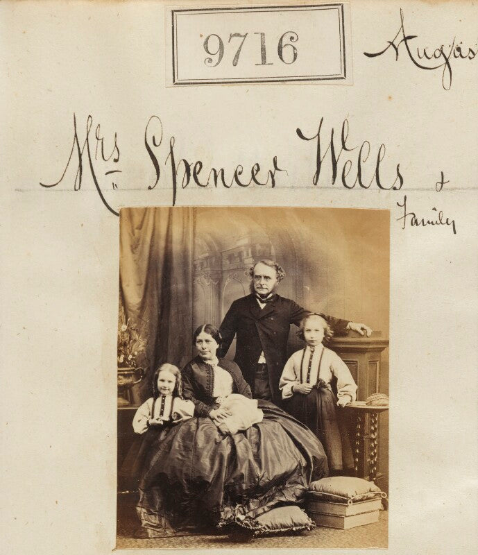 'mrs spencer wells & family' npg ax59447