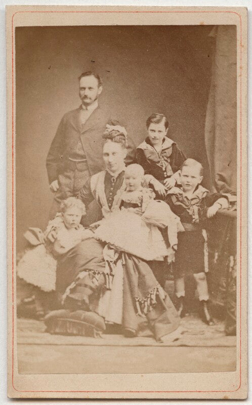 Frederick viii, king of denmark with his family npg x74399