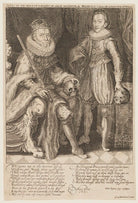 King James I of England and VI of Scotland; Henry, Prince of Wales NPG D10607