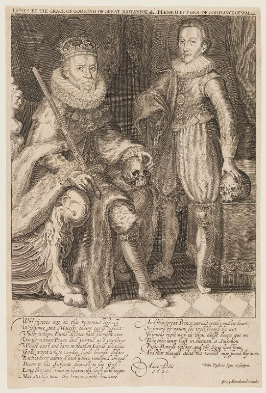 King james i of england and vi of scotland; henry, prince of wales npg d10607