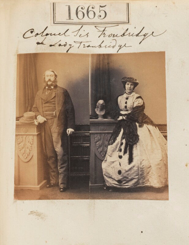 Sir thomas st vincent hope cochrane troubridge, 3rd bt npg ax51057