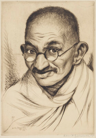 Mahatma Gandhi NPG D49532