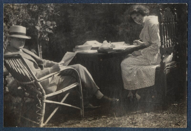 Mark gertler; julian vinogradoff (née morrell) npg ax141483