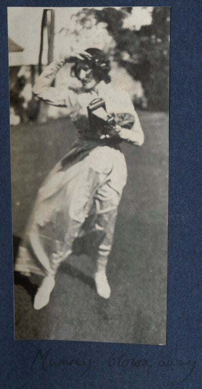 Lady ottoline morrell ('mummy blown away') npg ax141605