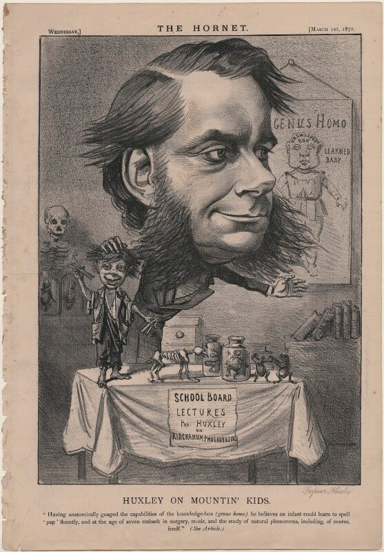 Thomas henry huxley ('huxley on mountin' kids') npg d48225