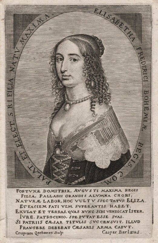 Elizabeth, princess of the palatinate npg d18201