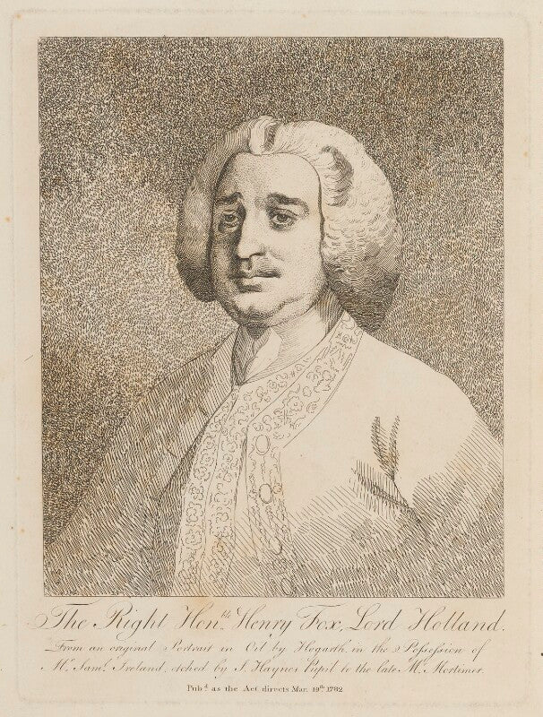 Henry fox, 1st baron holland npg d15100
