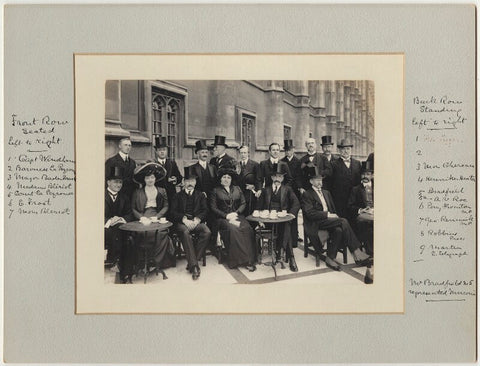 Luncheon party to French and English Aviators NPG x126226