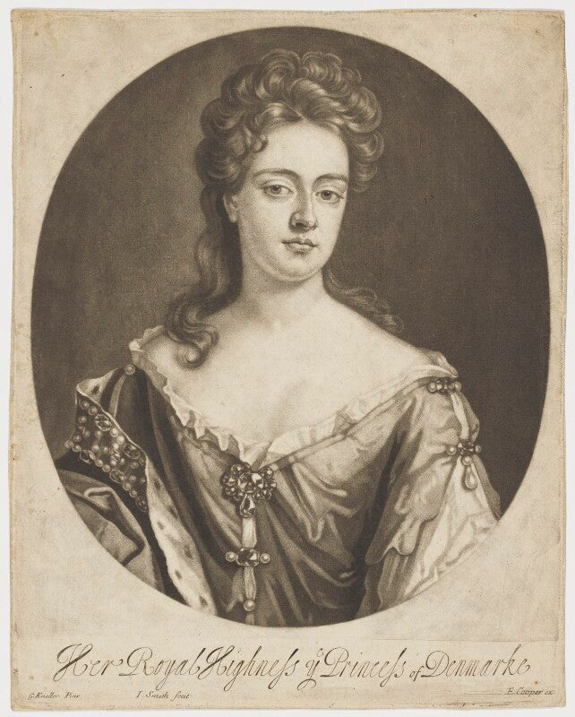 Queen anne when princess of denmark npg d9232