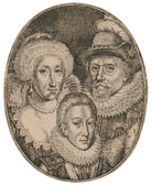 Anne of Denmark; King Charles I when Prince of Wales; King James I of England and VI of Scotland NPG D18185