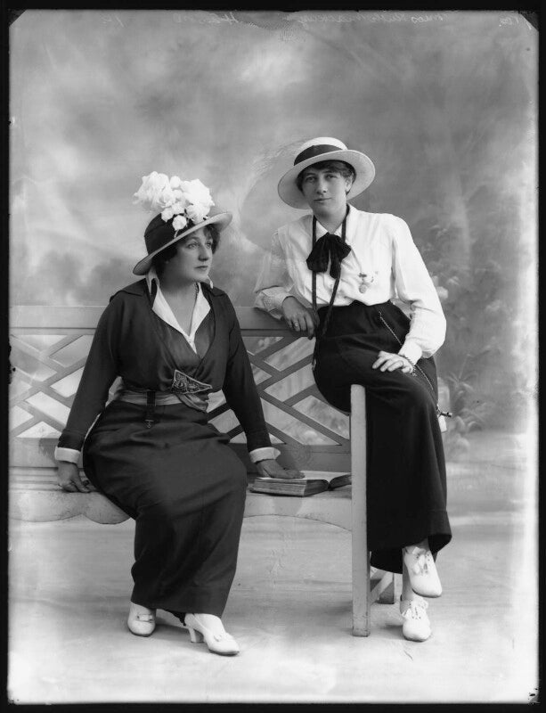 Ruth mackay and an unknown woman npg x103068