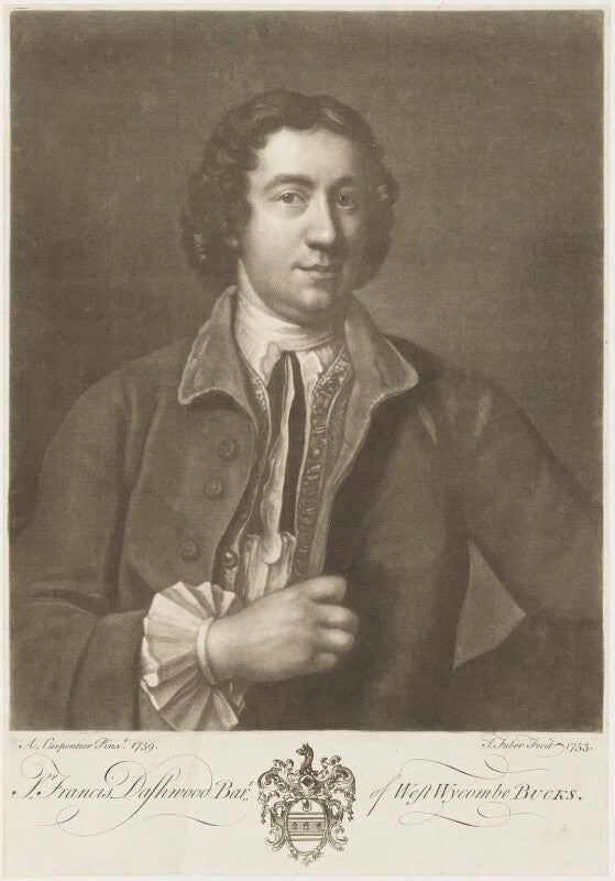 Francis dashwood, 11th baron le despencer npg d19212