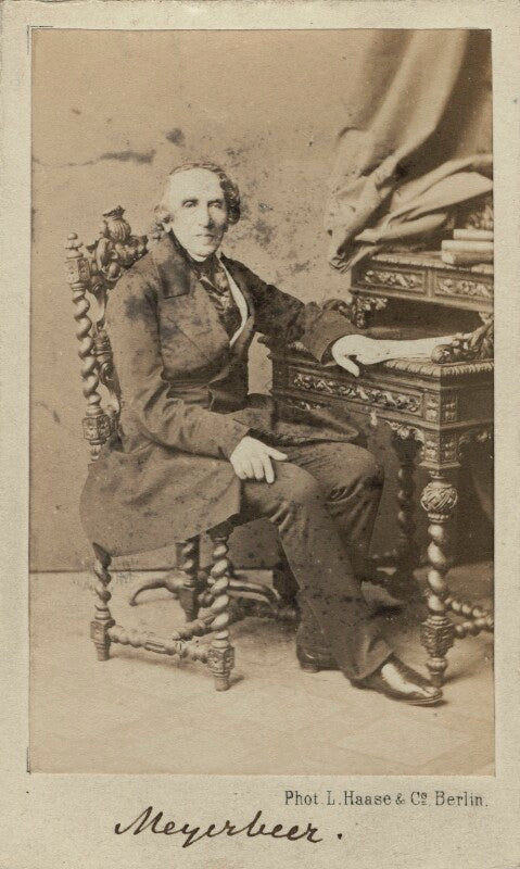 Giacomo meyerbeer (né jakob liebmann meyer beer) npg ax29664